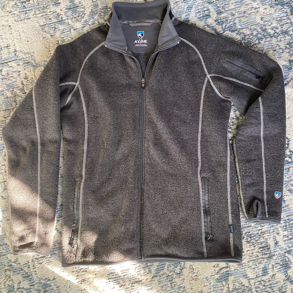 Kuhl men’s full zip sweater